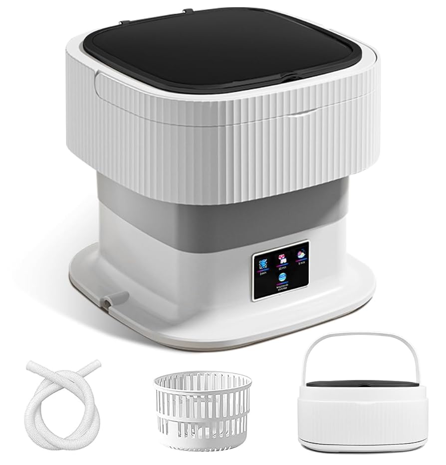 Amazon.co.jp: 【SHANAR】小型折りたたみ洗濯機 携帯に便利